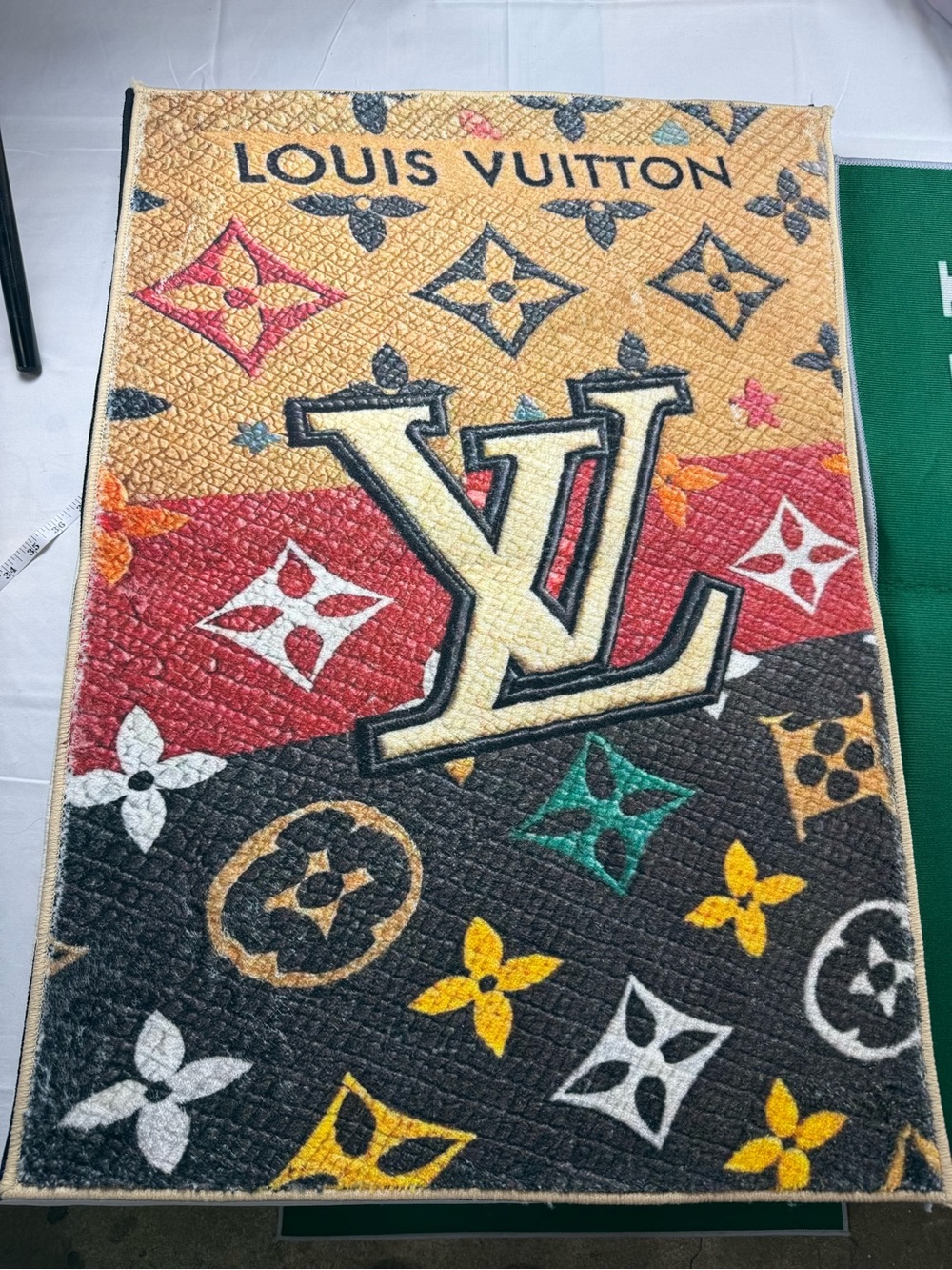 Louis Vuitton Multicolor Monogram Wall Tapestry